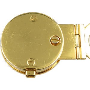 グッチ メタル ゴールド ヴィンテージ GG ベルト レディース 0115【中古】GUCCI