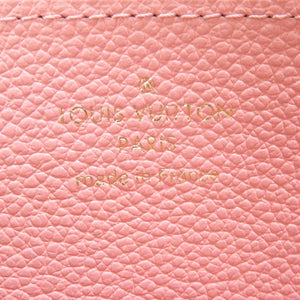 新品同様 ルイ ヴィトン モノグラム アンプラント ジッピーウォレット ローズプードル M64090 ラウンドファスナー長財布 財布 0073【中古】LOUIS VUITTON