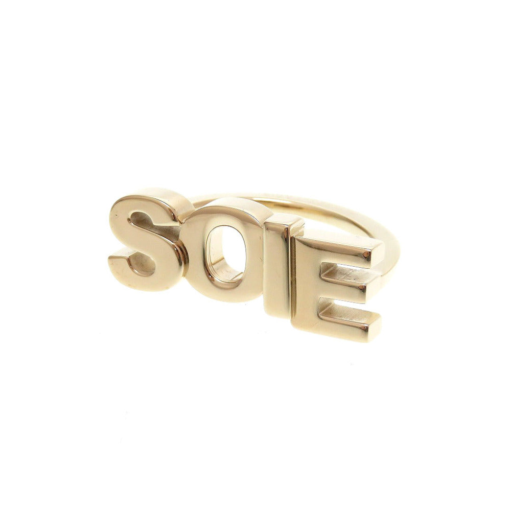 新品同様 エルメス SOIE メタル ゴールド スカーフリング 0009【中古】HERMES