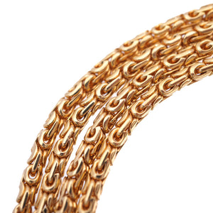 美品 ディオール ラインストーン ネックレス リーフモチーフ ヴィンテージ ゴールド アクセサリー 0013【中古】Dior レディース アンティーク