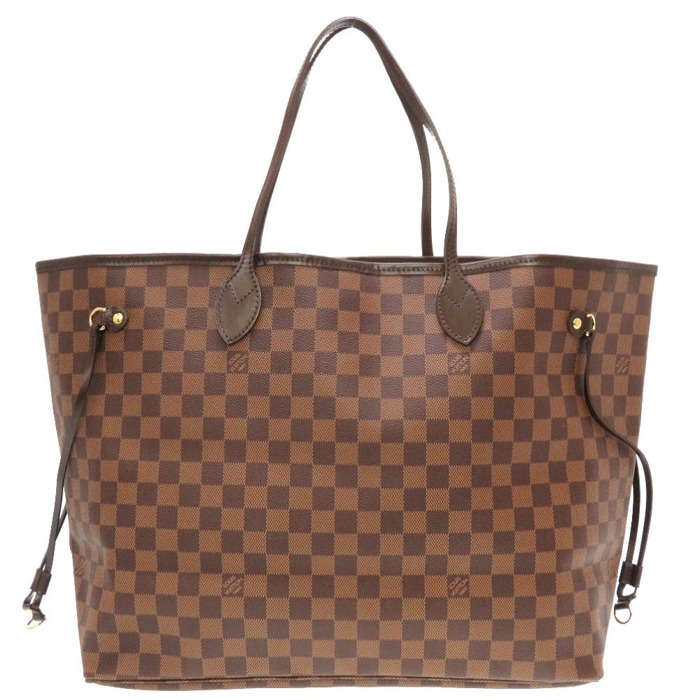 美品 ルイ ヴィトン ダミエ ネヴァーフルGM エベヌ N51106 トートバッグ バッグ LV 0103 【中古】 LOUIS VUITTON