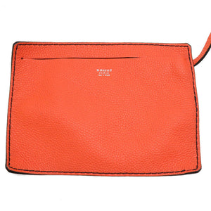 新品同様 モロー パリ ヴァンセンヌMM ピースマーク レザー グレー トートバッグ バッグ 0149 【中古】 MOREAU PARIS