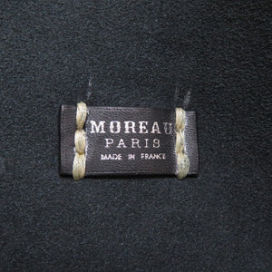 新品同様 モロー パリ モノグラム レザー ブラウン ブラック トートバッグ バッグ 茶 黒0072 【中古】 MOREAU PARIS