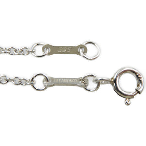 美品 ティファニー エルサ・ペレッティ オープンハート シルバー925 ネックレス 0090【中古】TIFFANY&Co.