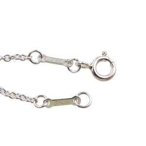 美品 ティファニー エルサ・ペレッティ オープンハート シルバー925 ネックレス 0090【中古】TIFFANY&Co.