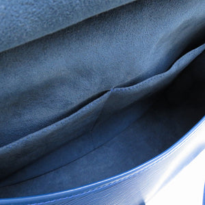 ルイ ヴィトン エピ ソミュール35 スペシャルオーダー SPO トレドブルー ショルダーバッグ バッグ 青 LV 0115 【中古】 LOUIS VUITTON