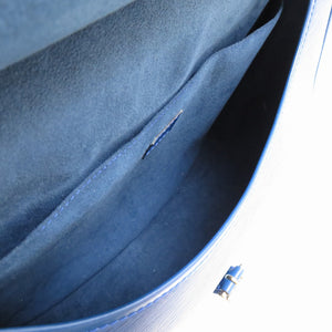 ルイ ヴィトン エピ ソミュール35 スペシャルオーダー SPO トレドブルー ショルダーバッグ バッグ 青 LV 0115 【中古】 LOUIS VUITTON