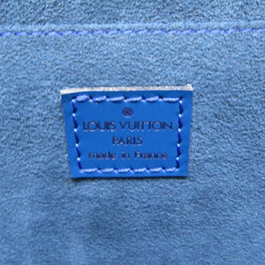 ルイ ヴィトン エピ ソミュール35 スペシャルオーダー SPO トレドブルー ショルダーバッグ バッグ 青 LV 0115 【中古】 LOUIS VUITTON