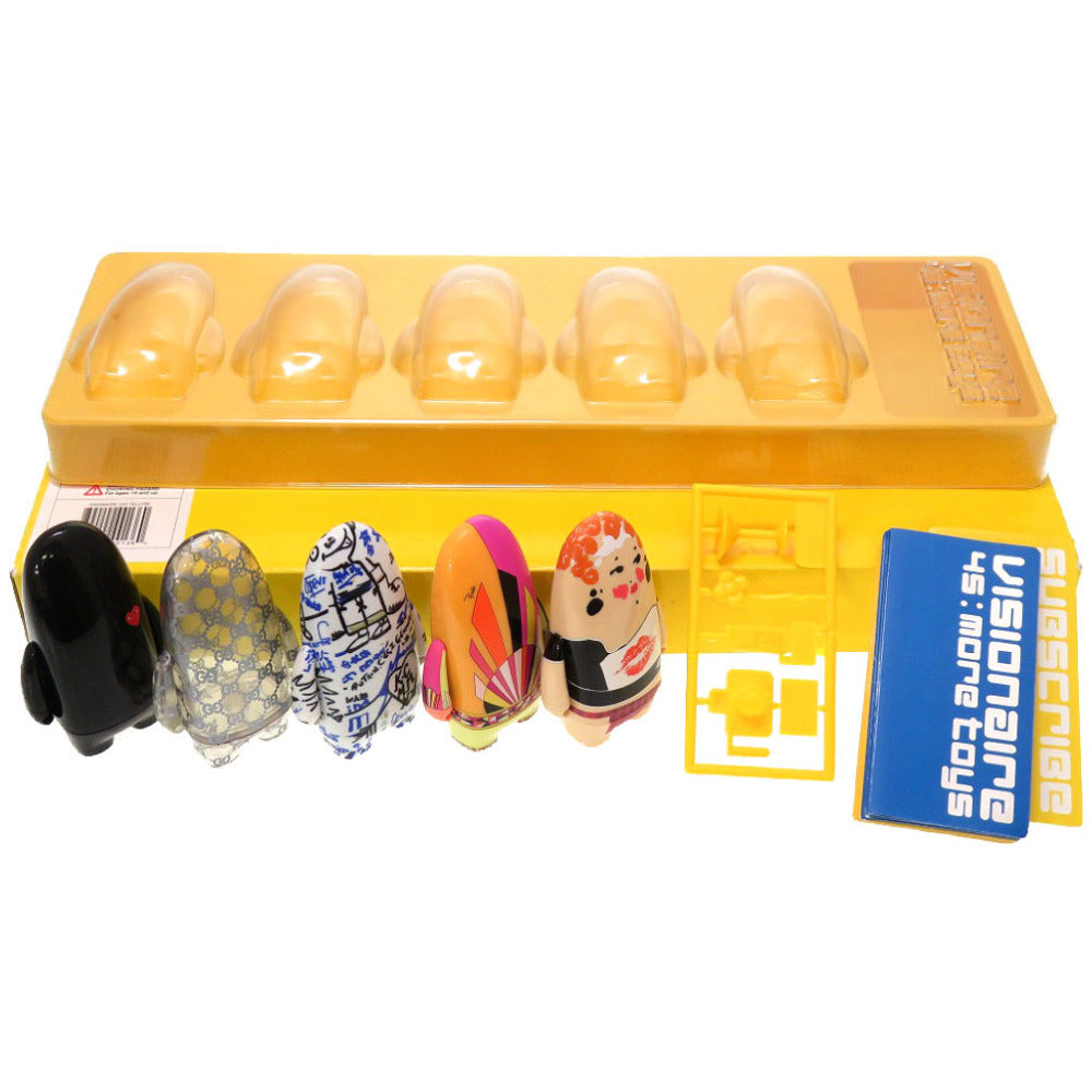 美品 ヴィジョネア キッドロボット コムデギャルソン グッチ マルジェラ エミリオプッチ ヴィヴィアンウエストウッド プラスチック マルチカラー フィギュア 0133 【中古】 VISIONAIRE 45 MORE TOYS