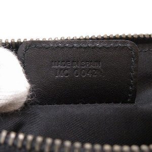 新品同様 クリスチャン ディオール サドルポーチ トロッター キャンバス ブラック ポーチ ハンドバッグ 黒 0029 【中古】 Christian Dior