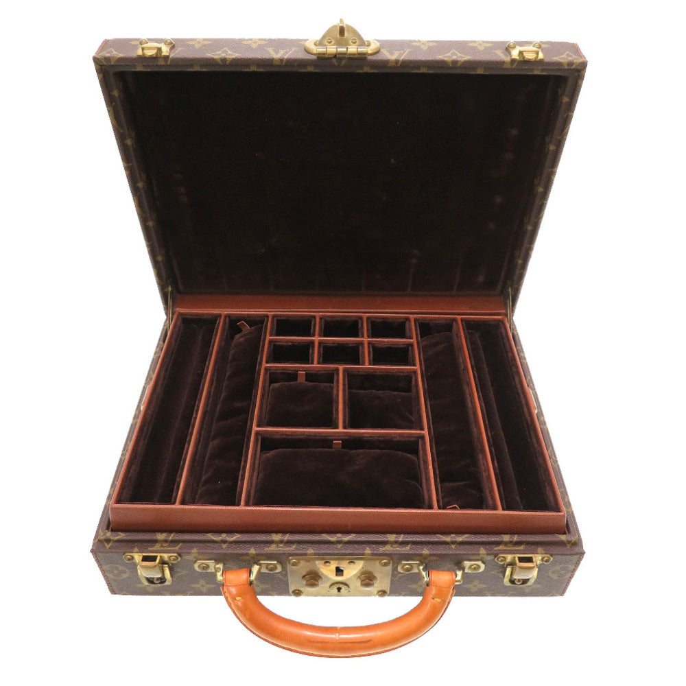 ルイ ヴィトン モノグラム ボワット ビジュー ジュエリーケース M47120 トランク バッグ LV 0085 【中古】 LOUIS VUITTON