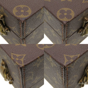 ルイ ヴィトン モノグラム ボワット ビジュー ジュエリーケース M47120 トランク バッグ LV 0085 【中古】 LOUIS VUITTON