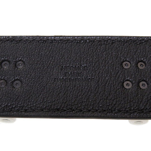 未使用 エルメス フィンガースケートボード U刻印(2022年製) シェーブル スイフト ブラック 黒 チャーム 0025【中古】HERMES