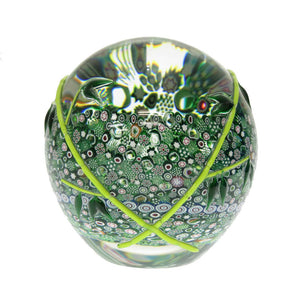 未使用 サンルイ ペーパーウェイト トラ 虎 ガラス クリア グリーン オブジェ 0072 【中古】 SAINT LOUIS