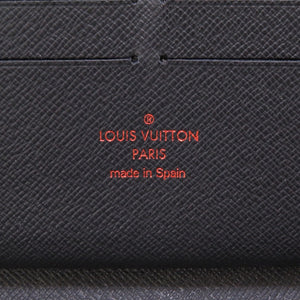 新品同様 ルイヴィトン モノグラムインク アップサイドダウン Ｍ62931 ジッピーオーガナイザー ネイビー ラウンドファスナー長財布 財布 LV 0029【中古】LOUIS VUITTON