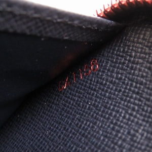 新品同様 ルイヴィトン モノグラムインク アップサイドダウン Ｍ62931 ジッピーオーガナイザー ネイビー ラウンドファスナー長財布 財布 LV 0029【中古】LOUIS VUITTON