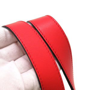 新品同様 ロエベ × ガンダム レザー アイボリー レッド ショッパーバッグ トートバッグ バッグ 赤 0060 【中古】 LOEWE