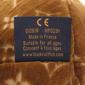 新品同様 ルイ ヴィトン モノグラム ドゥドゥ テディベア 2021年限定 GI0616 ベロア クマ ぬいぐるみ LV 0023 【中古】 LOUIS VUITTON