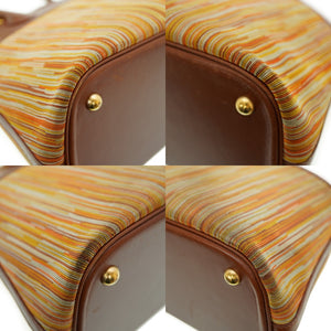 エルメス ボリード35 ボックスカーフ/ヴィブラート ノアゼット □F刻印 ストラップ付 ハンドバッグ 0048【中古】HERMES