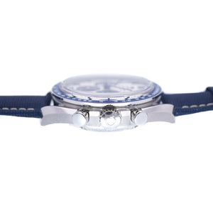 未使用 オメガ スピードマスター スヌーピー アワード コーアクシャル 310.32.42.50.02.001 自動巻き 腕時計 SS シルバー/ブルー 0001【中古】OMEGA メンズ オートマチック