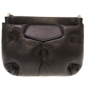 メゾン マルジェラ グラムスラム レッドカーペット ミニ レザー ブラック 黒 チェーン ショルダーバッグ 0060【中古】Maison Margiela