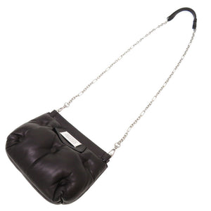 メゾン マルジェラ グラムスラム レッドカーペット ミニ レザー ブラック 黒 チェーン ショルダーバッグ 0060【中古】Maison Margiela