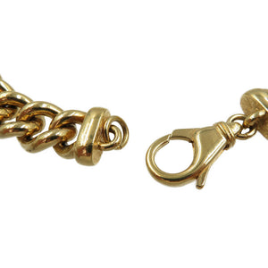 美品 クリスチャンディオール ヴィンテージ チェーン GP ゴールド チョーカー ネックレス 0094【中古】Christian Dior