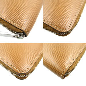 美品 ルイヴィトン ジッピーウォレット エピライン エピレザー シルバー金具 ブラウン ラウンドファスナー 長財布 0097【中古】LOUIS VUITTON