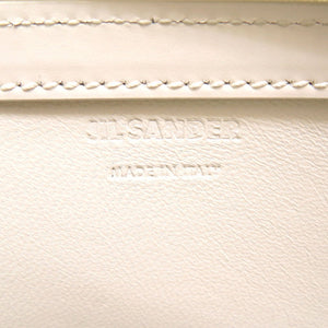 新品同様 ジルサンダー TOOTIE レザー ホワイト 3WAY ハンドバッグ ショルダーバッグ クラッチバッグ 白 0110 【中古】 JIL SANDER