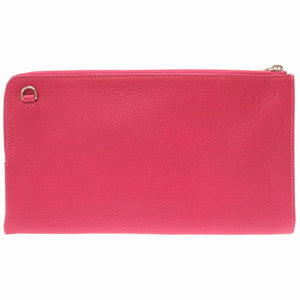 新品同様 モラビト × ルシアンぺラフィネ レザー ピンク ショルダーバッグ バッグ 0028 【中古】 MORABITO × Lucien Pellat-Finet