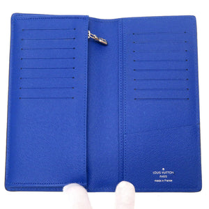 新品同様 ルイ ヴィトン タイガ ポルトフォイユ ブラザ Vシェイプ ノワール ブラック M30791 長財布 財布 黒 LV 0029 【中古】 LOUIS VUITTON メンズ