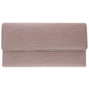 美品 ルイヴィトン エピ M6338B ポルトフォイユ インターナショナル ライラック 3つ折り長財布 財布 0032【中古】LOUIS VUITTON