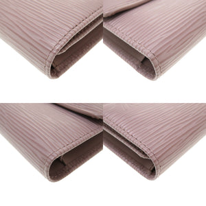 美品 ルイヴィトン エピ M6338B ポルトフォイユ インターナショナル ライラック 3つ折り長財布 財布 0032【中古】LOUIS VUITTON