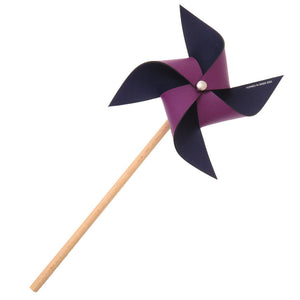 未使用 エルメス プティアッシュ 風車 ヴォーエプソン ウッド パープル ネイビー オブジェ 0033 【中古】 HERMES