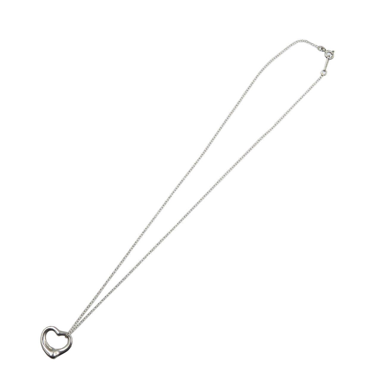 美品 ティファニー オープンハート シルバー925 ネックレス 0090【中古】TIFFANY&Co.