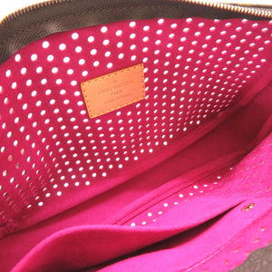 未使用 ルイ ヴィトン モノグラム ペルフォ ポシェット アクセソワ―ル フューシャ M95183 ハンドバッグ ポーチ LV 0153 【中古】 LOUIS VUITTON