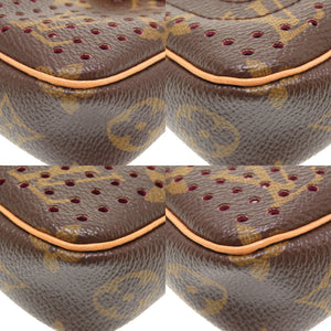 未使用 ルイ ヴィトン モノグラム ペルフォ ポシェット アクセソワ―ル フューシャ M95183 ハンドバッグ ポーチ LV 0153 【中古】 LOUIS VUITTON