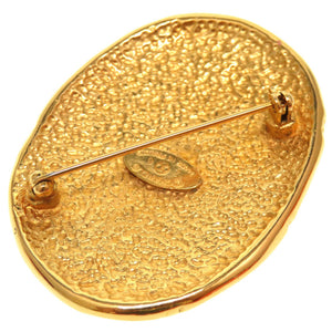 美品 シャネル クラウン 王冠 ココマーク ヴィンテージ ゴールド ブローチ アクセサリー 0233 【中古】 CHANEL