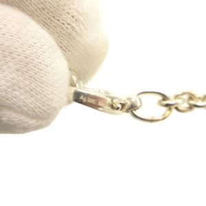 グッチ インターロッキングG シルバー925 シルバー 0263【中古】GUCCI