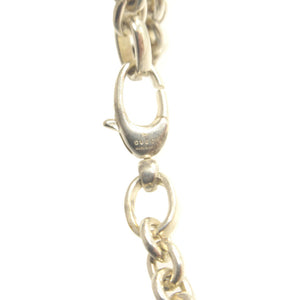 グッチ インターロッキングG シルバー925 シルバー 0263【中古】GUCCI