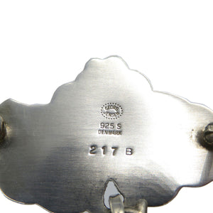 ジョージジェンセン 217B グレープ ぶどう シルバー925 ブローチ 0264【中古】GEORG JENSEN