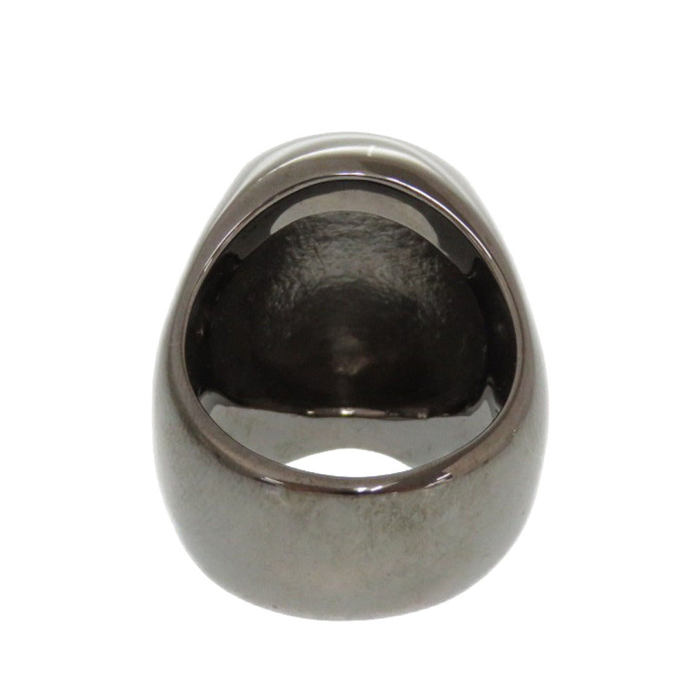 美品 ジャスティンデイビス スカル FUNPLEX SKULL ブラック系 シルバー925 ダイヤモンド 日本サイズ19号 リング 指輪 アクセサリー 0278 【中古】Justin Davis メンズ