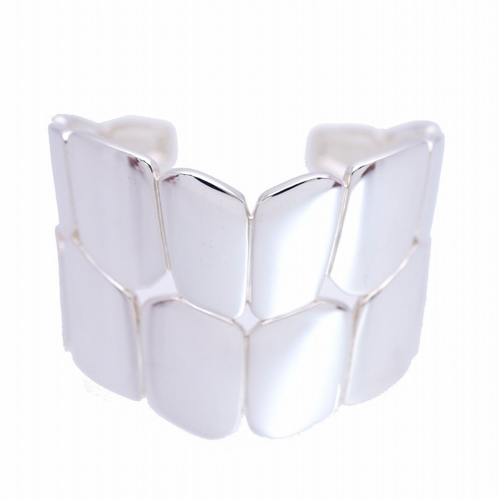 新品同様 エルメス ニロティカス エクラ シルバー925 バングル XS ブレスレット アクセサリー 0004【中古】HERMES