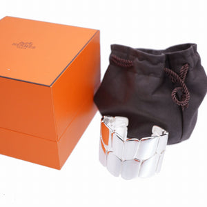 新品同様 エルメス ニロティカス エクラ シルバー925 バングル XS ブレスレット アクセサリー 0004【中古】HERMES