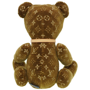 新品同様 ルイヴィトン モノグラム ドゥドゥ テディベア 2021年限定 GI0739 ベロア クマ ぬいぐるみ LV 0021【中古】LOUIS VUITTON