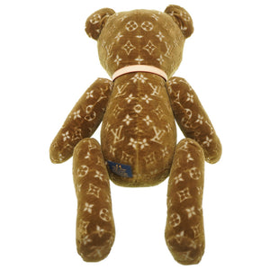 新品同様 ルイヴィトン モノグラム ドゥドゥ テディベア 2021年限定 GI0739 ベロア クマ ぬいぐるみ LV 0021【中古】LOUIS VUITTON