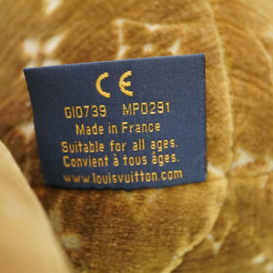 新品同様 ルイヴィトン モノグラム ドゥドゥ テディベア 2021年限定 GI0739 ベロア クマ ぬいぐるみ LV 0021【中古】LOUIS VUITTON