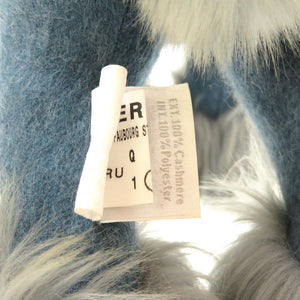 新品同様 エルメス エルミーPPM カシミヤ ポリエステル ブルー 馬 ホース 青 0036 【中古】 HERMES