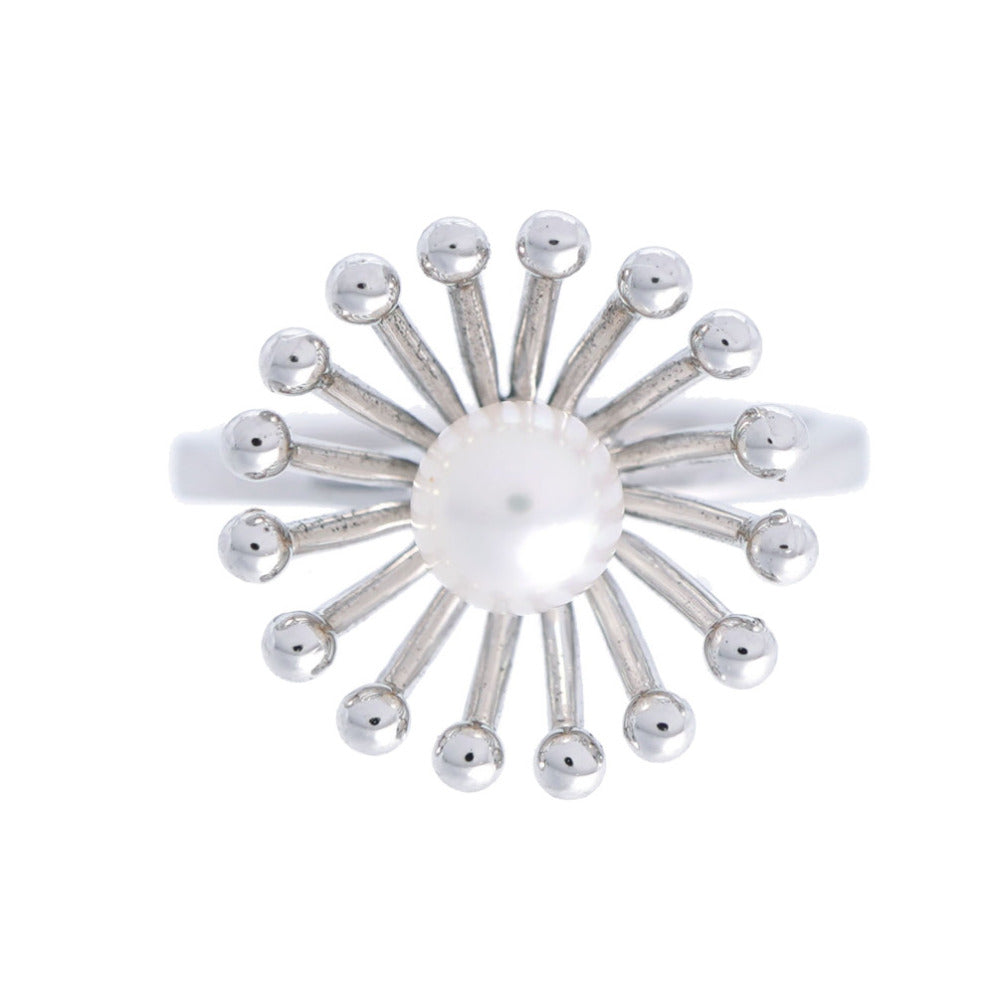 ペルリータ ミキモト ペルリータ パール 5.5mm リング シルバー925 指輪 11号 アクセサリー 0087【中古】MIKIMOTO Perlita