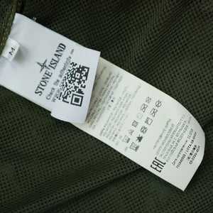 美品 ストーンアイランド シャドウプロジェクト ジップ ボンバー ジャケット ナイロン グリーン サイズM 緑 0119【中古】STONE ISLAND メンズ
